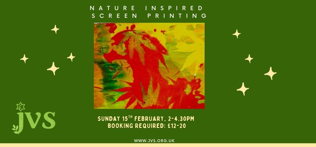 Nature screen printing workshop