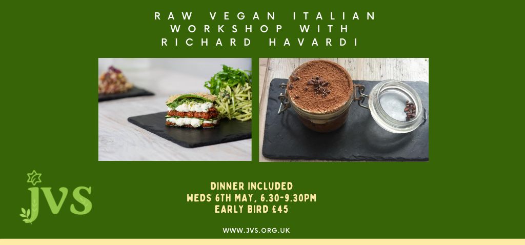 Raw Vegan Italian Workshop and Dinner with Richard Havardi