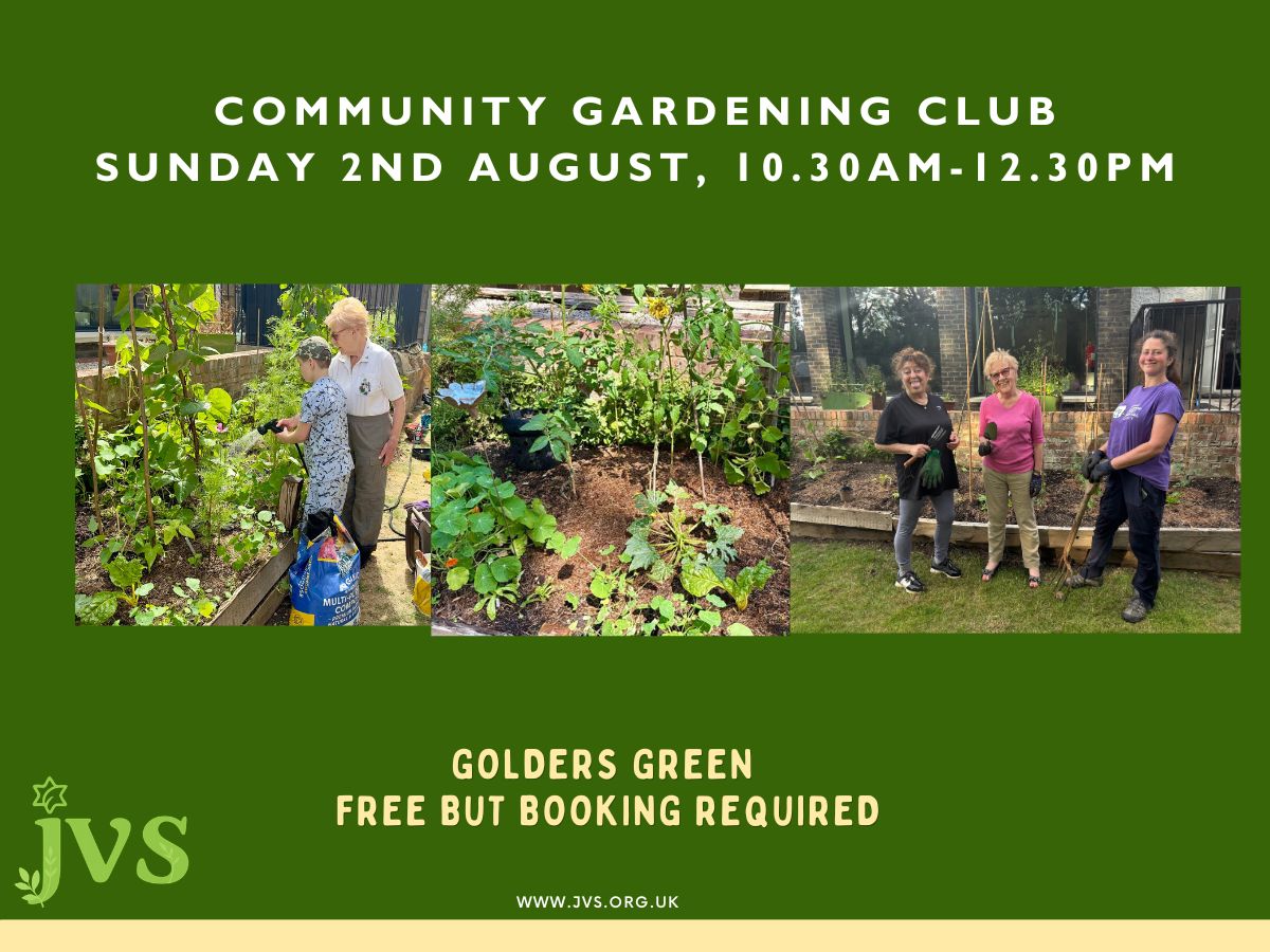 Community gardening club 2nd August