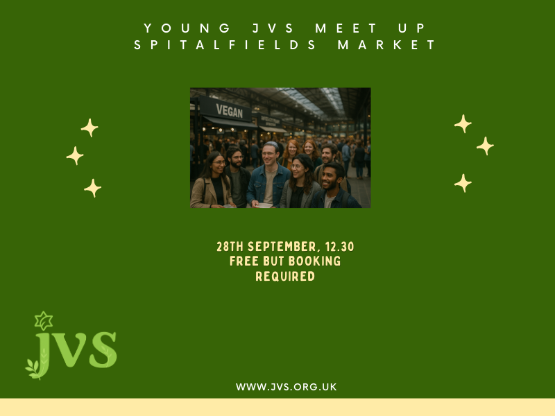 Young JVS meet-up: Spitafields Market